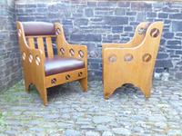 Pair of Arts & Crafts Chairs - Goodyers (2 of 9) Pair of Arts & Crafts Chairs - Goodyers (2 of 9)
