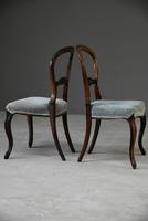 Pair of Victorian Rosewood Dining Chairs (7 of 11) Pair of Victorian Rosewood Dining Chairs (7 of 11)