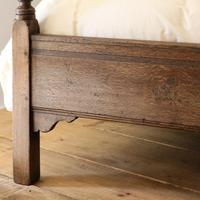 Country Style Matching Pair of Twin Single Oak Beds (7 of 9) Country Style Matching Pair of Twin Single Oak Beds (7 of 9)