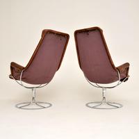 Pair of Vintage Leather Swivel ‘Jetson’ Armchairs by Bruno Mathsson (3 of 11) Pair of Vintage Leather Swivel ‘Jetson’ Armchairs by Bruno Mathsson (3 of 11)