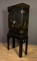 Decorative Chinoiseries Lacquer Work Cabinet on Stand (7 of 12) Decorative Chinoiseries Lacquer Work Cabinet on Stand (7 of 12)