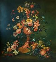 Dutch 18thc Manner RARE Huge Pair Vintage Fruit Floral Still Life Oil Paintings (13 of 23) Dutch 18thc Manner RARE Huge Pair Vintage Fruit Floral Still Life Oil Paintings (13 of 23)