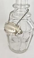 Decanter with Sterling Silver Label c.1870 (4 of 6) Decanter with Sterling Silver Label c.1870 (4 of 6)