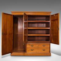 Antique Master Bedroom Wardrobe, Satinwood, Cupboard, Maple & Co, Edwardian (3 of 12) Antique Master Bedroom Wardrobe, Satinwood, Cupboard, Maple & Co, Edwardian (3 of 12)