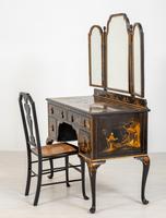 Queen Anne Style Chinoiserie Dressing Table & Chair (9 of 22) Queen Anne Style Chinoiserie Dressing Table & Chair (9 of 22)