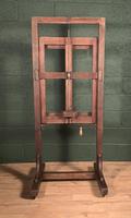 Superb oak adjustable artists studio easel (7 of 7) Superb oak adjustable artists studio easel (7 of 7)