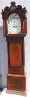 19th Century English Longcase Clock in Mahogany Painted Moon Roller Dial 8-Day Signed Sam Collier Eccles (6 of 6) 19th Century English Longcase Clock in Mahogany Painted Moon Roller Dial 8-Day Signed Sam Collier Eccles (6 of 6)
