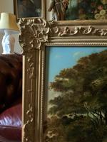 Huge Fabulous 19thc Continental Farming Country Landscape Oil Painting (18 of 19) Huge Fabulous 19thc Continental Farming Country Landscape Oil Painting (18 of 19)