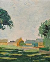 Exquisite Original Early 20th Century Impressionist Farmland Landscape Oil Painting (5 of 12) Exquisite Original Early 20th Century Impressionist Farmland Landscape Oil Painting (5 of 12)