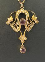 Pretty 9ct Edwardian Pendant c.1905 (6 of 6) Pretty 9ct Edwardian Pendant c.1905 (6 of 6)