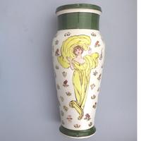 Margaret E Thomson : Royal Doulton Lambeth Faience Vase Mucha Style C.1900 (2 of 10) Margaret E Thomson : Royal Doulton Lambeth Faience Vase Mucha Style C.1900 (2 of 10)