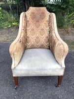 Antique English Upholstered Armchair (3 of 7) Antique English Upholstered Armchair (3 of 7)