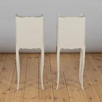Pair of French Painted Bedside Cabinets Tables (5 of 5) Pair of French Painted Bedside Cabinets Tables (5 of 5)