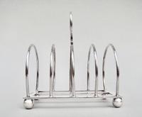 Good Edwardian Silver Toast Rack by Atkins Brothers, Sheffield 1904 (2 of 5) Good Edwardian Silver Toast Rack by Atkins Brothers, Sheffield 1904 (2 of 5)