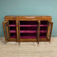 High Quality Victorian Burr Walnut Antique Credenza (7 of 10) High Quality Victorian Burr Walnut Antique Credenza (7 of 10)