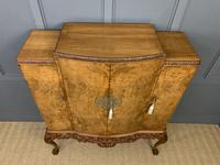 Large Burr Walnut Cocktail Cabinet (16 of 17) Large Burr Walnut Cocktail Cabinet (16 of 17)