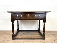 Antique Georgian Oak Side Table (2 of 10) Antique Georgian Oak Side Table (2 of 10)