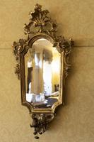 Italian Carved Giltwood Wall Mirrors with candle-holders (2 of 4) Italian Carved Giltwood Wall Mirrors with candle-holders (2 of 4)