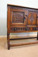 Antique Carved Oak Cupboard Side Table (3 of 14) Antique Carved Oak Cupboard Side Table (3 of 14)