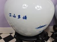 Huge Pair of 20th Century Chinese Blue & White Vases (9 of 9) Huge Pair of 20th Century Chinese Blue & White Vases (9 of 9)