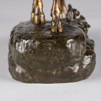 Stunning 19th Century French Bronze Sculpture of Stag, Signed J.E.Masson (9 of 10) Stunning 19th Century French Bronze Sculpture of Stag, Signed J.E.Masson (9 of 10)
