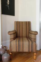 Antique Oak Legged Afghan Kelim Covered Chair (8 of 10) Antique Oak Legged Afghan Kelim Covered Chair (8 of 10)