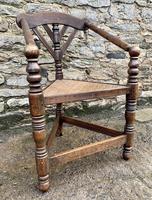 Antique Oak Turners Corner Chair (5 of 14) Antique Oak Turners Corner Chair (5 of 14)