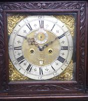 Early 18th Century Longcase Clock Fine English Oak James Smith Grandfather Clock Brass Dial c.1720 (7 of 10) Early 18th Century Longcase Clock Fine English Oak James Smith Grandfather Clock Brass Dial c.1720 (7 of 10)