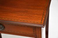 Antique Edwardian Inlaid Mahogany Side Table (8 of 9) Antique Edwardian Inlaid Mahogany Side Table (8 of 9)