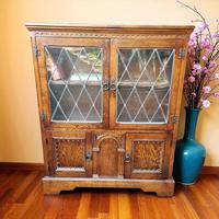 Vintage Oak Bookcase / c.1970 (1 of 8)