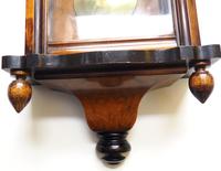 Antique Rocket Cased Single Weight Walnut 8-Day Vienna Regulator Wall Clock (10 of 14) Antique Rocket Cased Single Weight Walnut 8-Day Vienna Regulator Wall Clock (10 of 14)