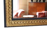 Large Black and Gilt 19th Century Overmantle or Wall Mirror (3 of 6) Large Black and Gilt 19th Century Overmantle or Wall Mirror (3 of 6)