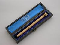 Victorian Cased 10crt Gold Sliding Propelling Pencil (5 of 15) Victorian Cased 10crt Gold Sliding Propelling Pencil (5 of 15)