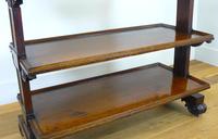 Victorian 3 Tier Dumbwaiter c.1880 – Nice Original Piece (9 of 14) Victorian 3 Tier Dumbwaiter c.1880 – Nice Original Piece (9 of 14)