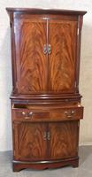 Mahogany Bow Front Cocktail Drinks Cabinet / Strongbow Furniture (7 of 10) Mahogany Bow Front Cocktail Drinks Cabinet / Strongbow Furniture (7 of 10)