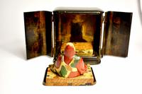 Travelers 19th Century Japanese Buddha/ deity in black lacquered case (5 of 10) Travelers 19th Century Japanese Buddha/ deity in black lacquered case (5 of 10)