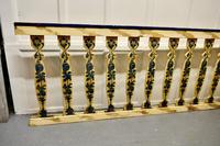 Hand Painted Wooden Railings from a Fair Ground (2 of 11) Hand Painted Wooden Railings from a Fair Ground (2 of 11)