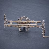 Antique Victorian Diamond Fox Hunting Riding Brooch Silver 18ct Gold 2ct of Diamond c.1900 (2 of 7) Antique Victorian Diamond Fox Hunting Riding Brooch Silver 18ct Gold 2ct of Diamond c.1900 (2 of 7)