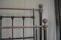 Antique Brass & Iron King Size 5ft Antique Bed Frame (3 of 13) Antique Brass & Iron King Size 5ft Antique Bed Frame (3 of 13)