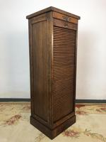 Antique French Filing Cabinet Tambour Roller Shutter (2 of 12) Antique French Filing Cabinet Tambour Roller Shutter (2 of 12)