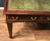 George III Style Mahogany Partners Library Table (11 of 14) George III Style Mahogany Partners Library Table (11 of 14)