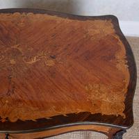 Serpentine Writing Table Louis XVI Style Inlaid Kingwood (11 of 19) Serpentine Writing Table Louis XVI Style Inlaid Kingwood (11 of 19)