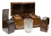 Beautiful Early 19th Century Mother of Pearl Tea Caddy (8 of 8) Beautiful Early 19th Century Mother of Pearl Tea Caddy (8 of 8)