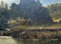 Lovely Original Mid 19th Century Antique British Castle River Landscape Oil Painting (4 of 11) Lovely Original Mid 19th Century Antique British Castle River Landscape Oil Painting (4 of 11)