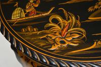 Antique Lacquered Chinoiserie Occasional Table (8 of 12) Antique Lacquered Chinoiserie Occasional Table (8 of 12)
