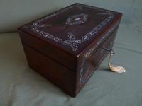 Inlaid Rosewood Jewellery Box c.1845 (4 of 10) Inlaid Rosewood Jewellery Box c.1845 (4 of 10)