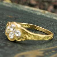 The Late Victorian Spencer of Charlotte 1892 Four Diamond Memory Ring (3 of 10) The Late Victorian Spencer of Charlotte 1892 Four Diamond Memory Ring (3 of 10)