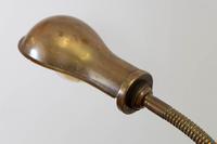 Good Brass Gooseneck Desk Lamp c.1915 (5 of 8) Good Brass Gooseneck Desk Lamp c.1915 (5 of 8)