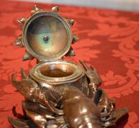 Fine Bronze Lobster Inkwell (9 of 10) Fine Bronze Lobster Inkwell (9 of 10)
