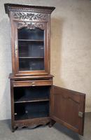 Antique French Carved Oak Bookcase (6 of 16) Antique French Carved Oak Bookcase (6 of 16)